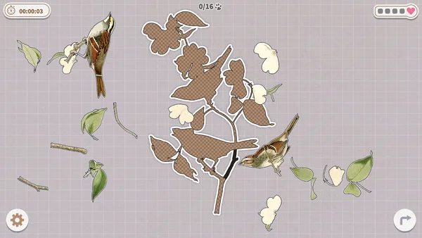 Birds Huddled Together screenshot 3