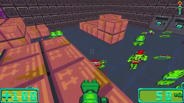 DOSMan: Space Aliens in Space! screenshot 5