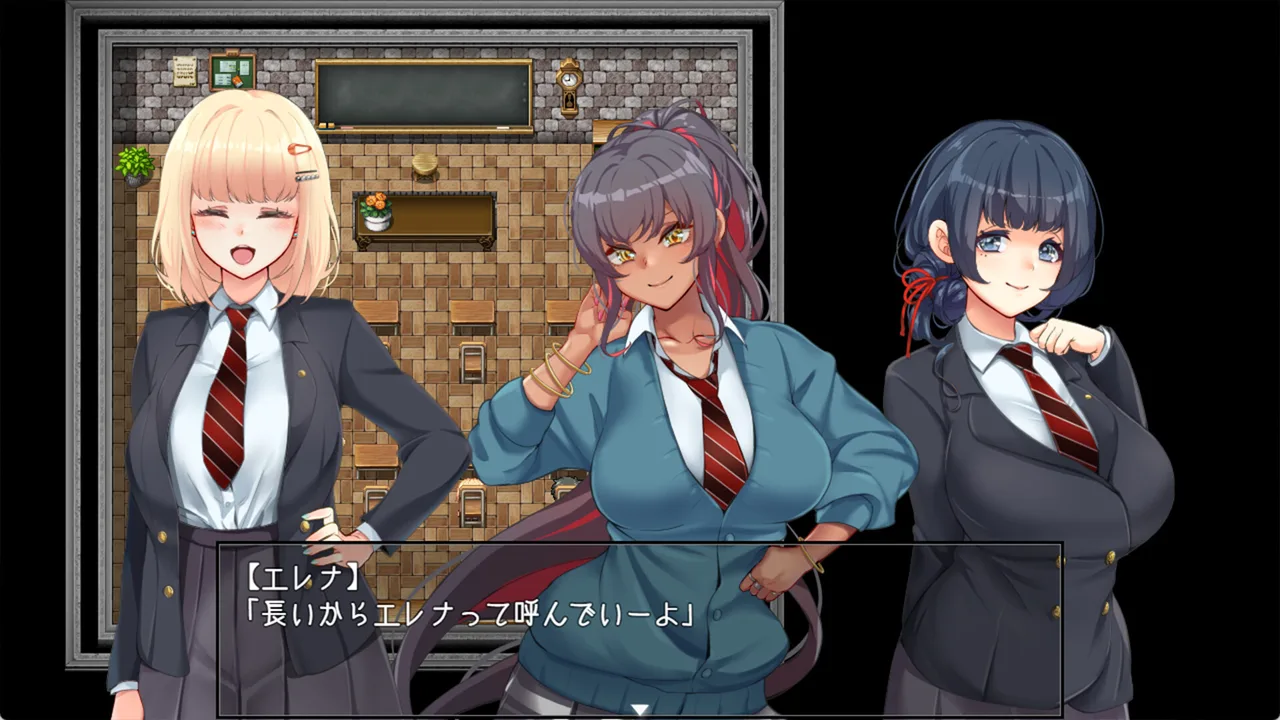 Amelie falls over and over again ~ An endless week in Magic Academy screenshot 1