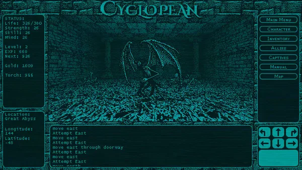 Cyclopean: The Great Abyss screenshot 3