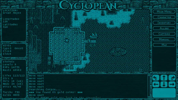 Cyclopean: The Great Abyss screenshot 6