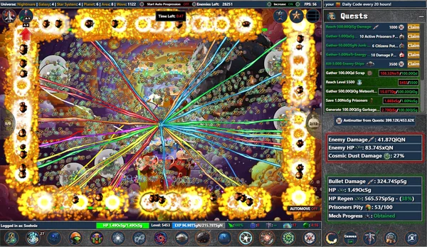 Galaxy Idle Clicker screenshot 4