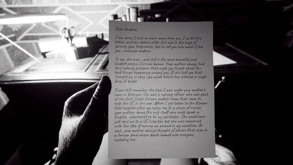 Letters of Bernard Thorne screenshot 2