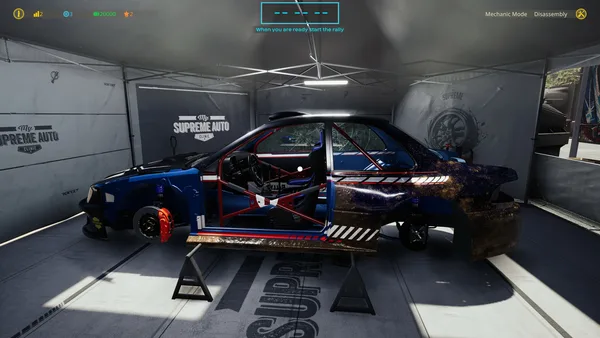 Rally Mechanic Simulator: Light Edition screenshot 3
