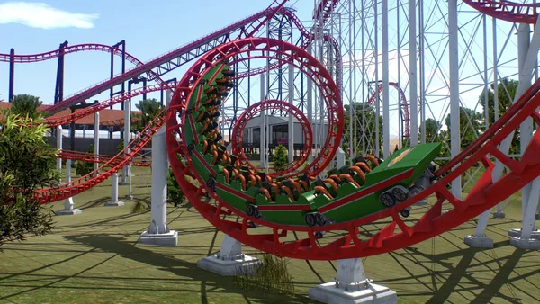 Screenshot 1 di NoLimits 2 Roller Coaster Simulation