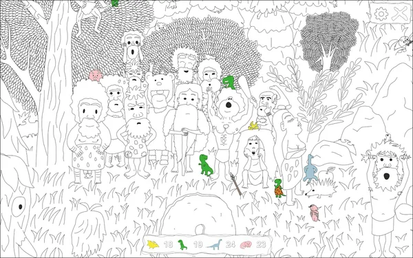 100 Hiddensaurs screenshot 1