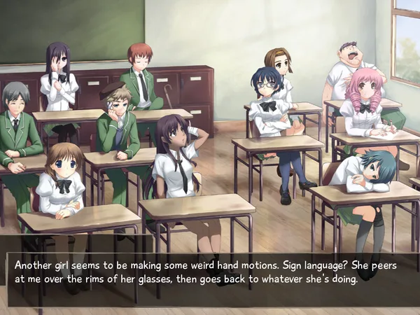 Screenshot 6 di Katawa Shoujo