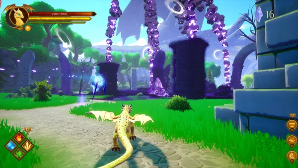Screenshot 3 di Glyde The Dragon™: Prologue