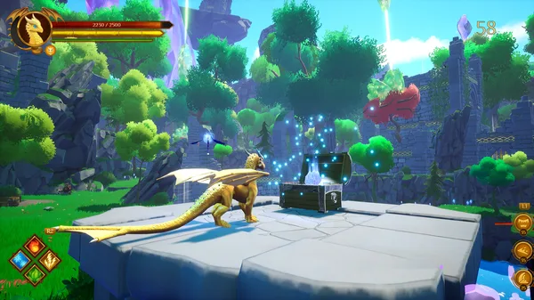Screenshot 4 di Glyde The Dragon™: Prologue