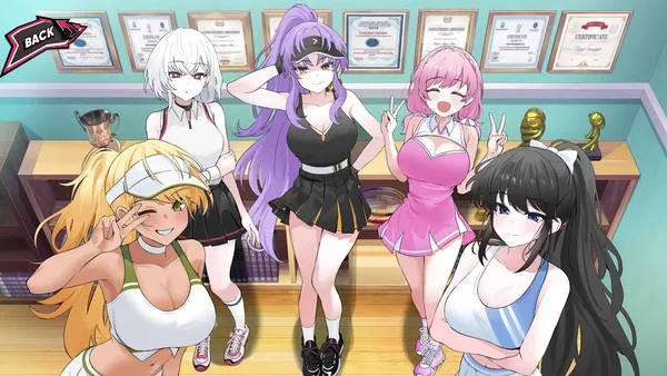Academy Love Saga: Tennis Angels screenshot 8