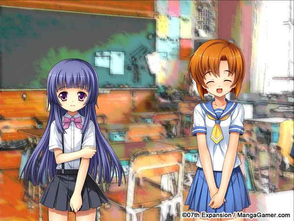 Screenshot 1 di Higurashi When They Cry Hou - Ch.1 Onikakushi