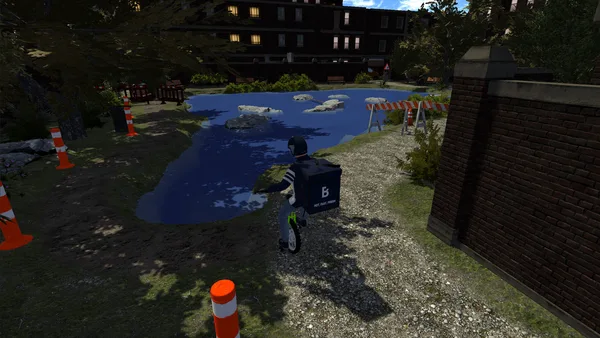 Unicycle Pizza Time! screenshot 5