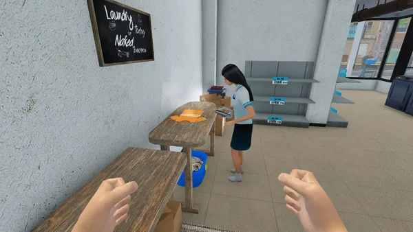 Screenshot 4 di Laundry Store Simulator