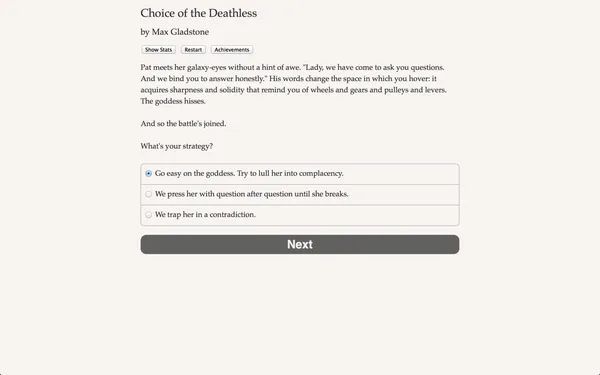 Choice of the Deathless screenshot 4