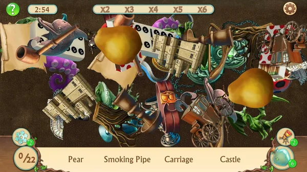 Spellchanted 2D Hidden Object Puzzle Adveture Tile-Matching screenshot 1