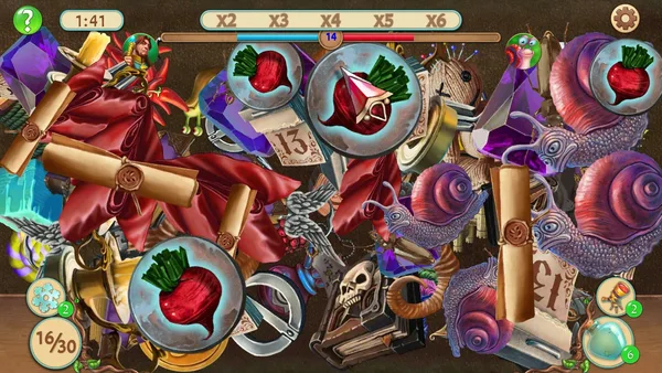 Spellchanted 2D Hidden Object Puzzle Adveture Tile-Matching screenshot 4