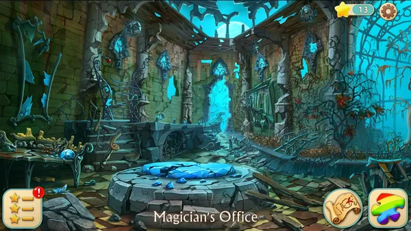 Spellchanted 2D Hidden Object Puzzle Adveture Tile-Matching screenshot 6