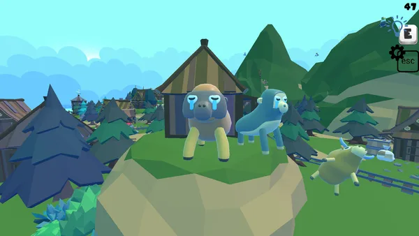 Screenshot 3 di 100 ANIMALS ON AN ISLAND