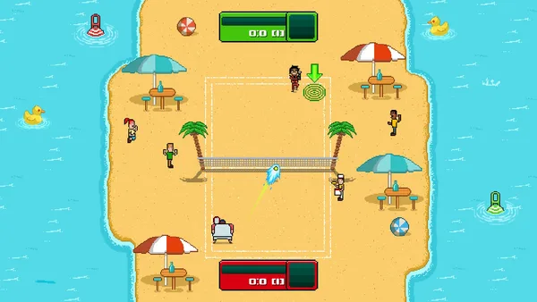 Timber Tennis: Versus screenshot 5