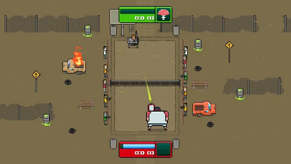 Timber Tennis: Versus screenshot 8