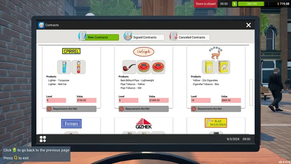 Tobacco Shop Simulator: Prologue screenshot 1