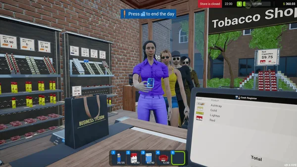 Tobacco Shop Simulator: Prologue screenshot 3