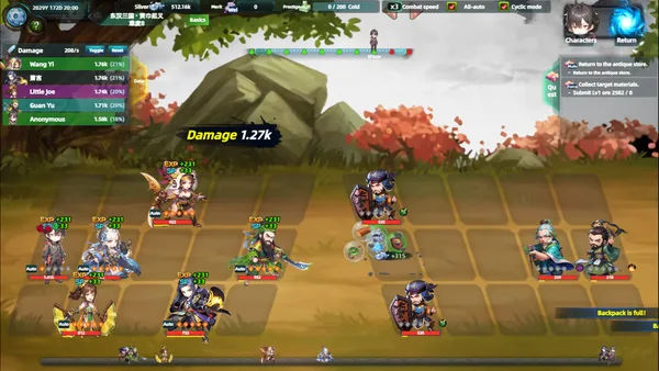 Multiverse loot Hunter - Three Kingdoms screenshot 1