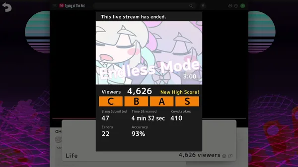NEEDY STREAMER OVERLOAD: Typing of The Net screenshot 4