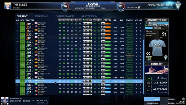 Football Club Simulator - FCS #21 screenshot 13