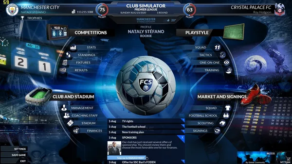Football Club Simulator - FCS #21 screenshot 2