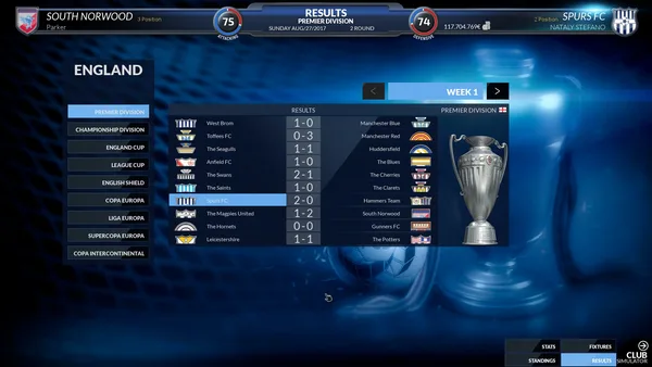 Football Club Simulator - FCS #21 screenshot 30