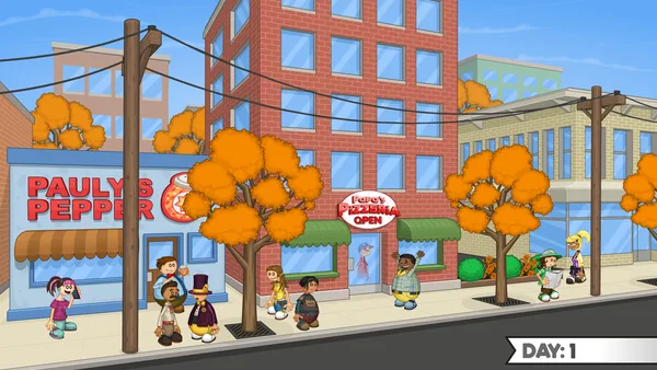 Screenshot 1 di Papa's Pizzeria Deluxe