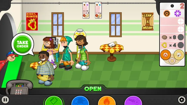 Screenshot 4 di Papa's Pizzeria Deluxe