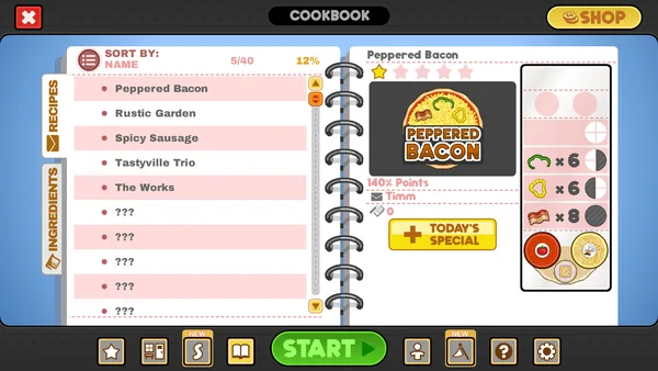 Screenshot 8 di Papa's Pizzeria Deluxe