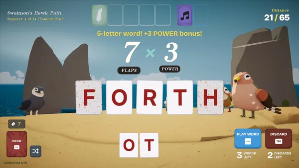 Birdigo - bird word game screenshot 1