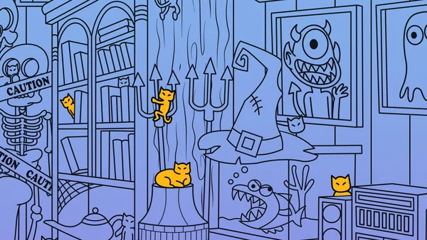 Screenshot 3 di Secret Cats - Halloween
