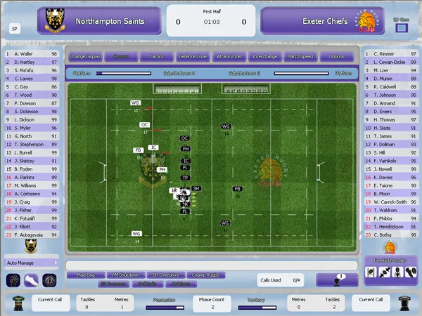 Rugby Union Team Manager 2015 screenshot 27