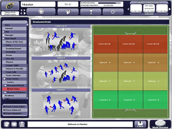 Rugby Union Team Manager 2015 screenshot 30