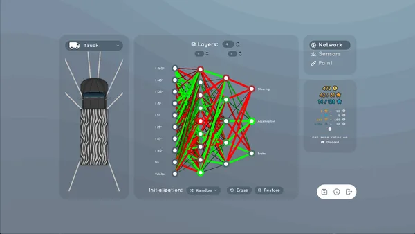 Screenshot 3 di AI Learns To Drive