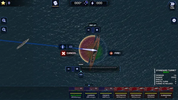 Battle Fleet 2 screenshot 1