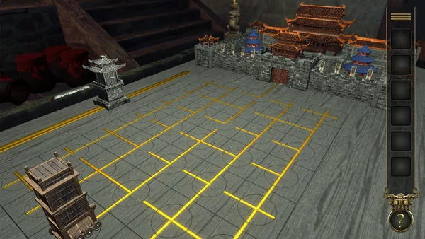 Screenshot 4 di 3D Escape: Chinese Room