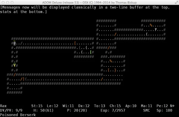 ADOM (Ancient Domains Of Mystery) screenshot 16