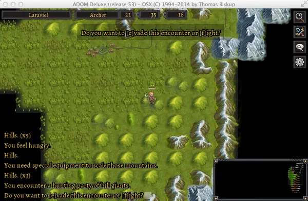 ADOM (Ancient Domains Of Mystery) screenshot 4