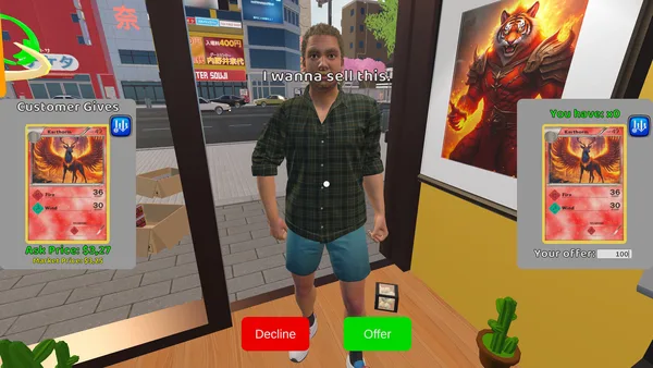 Screenshot 8 di TCG Multiplayer Card Shop Simulator