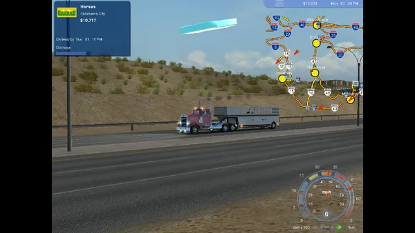 18 Wheels of Steel: Pedal to the Metal screenshot 1