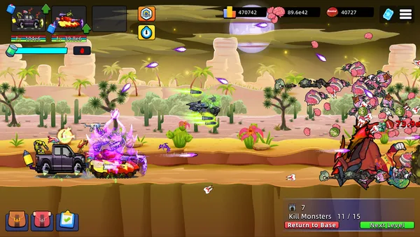 Bomb Vehicle Idle Clicker screenshot 1