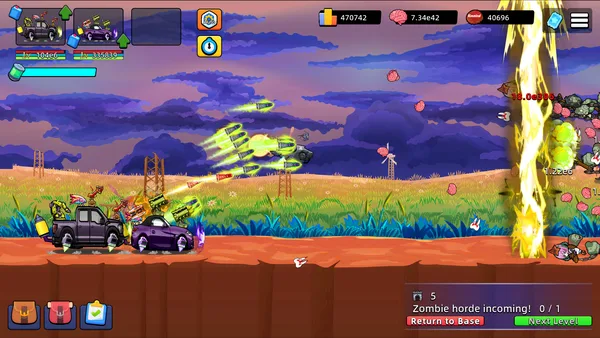 Bomb Vehicle Idle Clicker screenshot 2