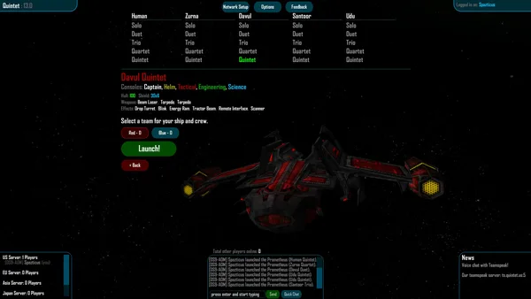 Quintet screenshot 4