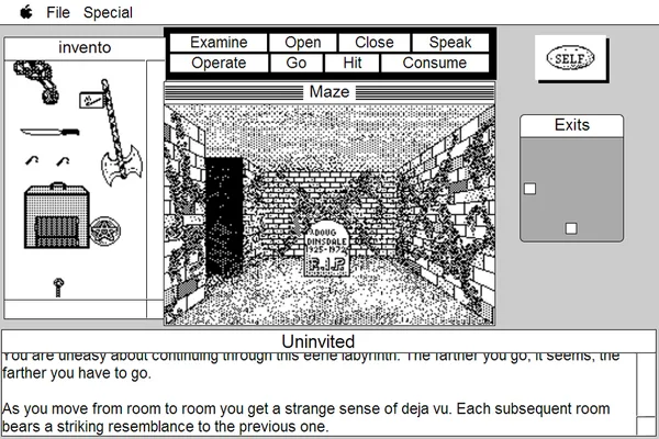 The Uninvited: MacVenture Series screenshot 10