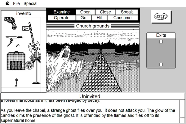 The Uninvited: MacVenture Series screenshot 12